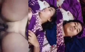 Desi Vlg Girl Boobs pressing and Fucking